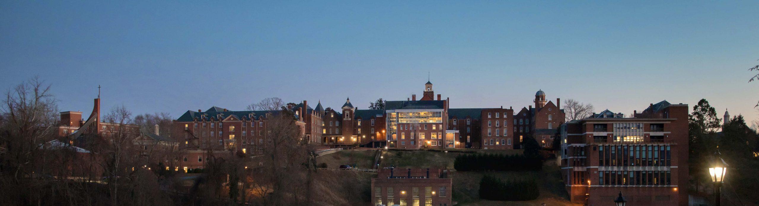 Photo of Main Hall at night